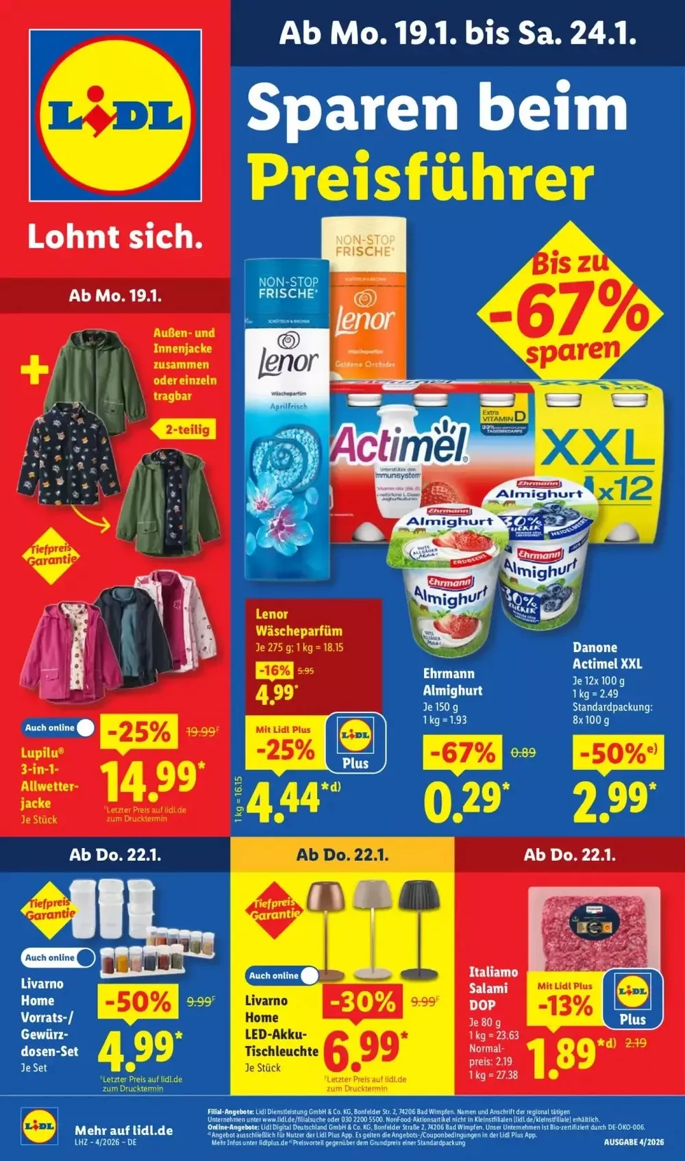 lidl prospekt kw4