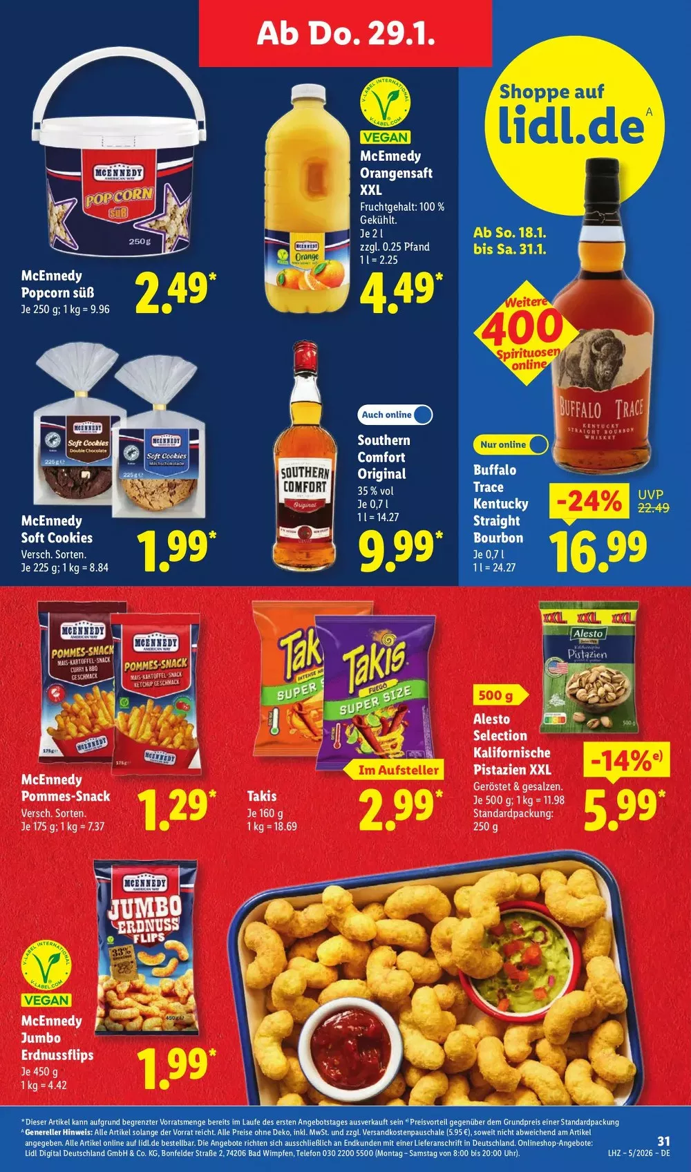 lidl prospekt january 26 31 21