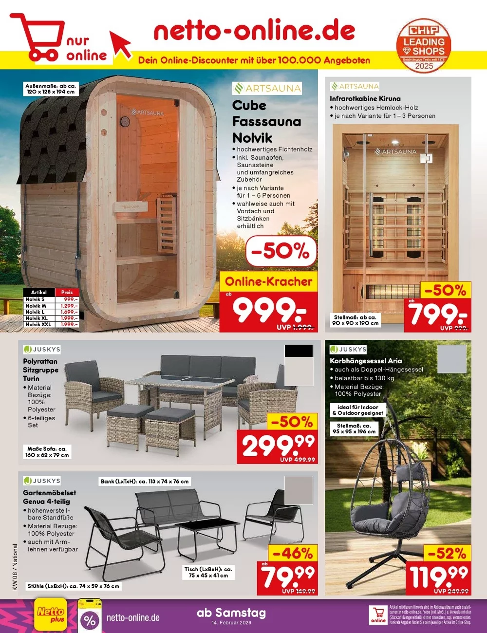 netto marken prospekt februar 16 21 32