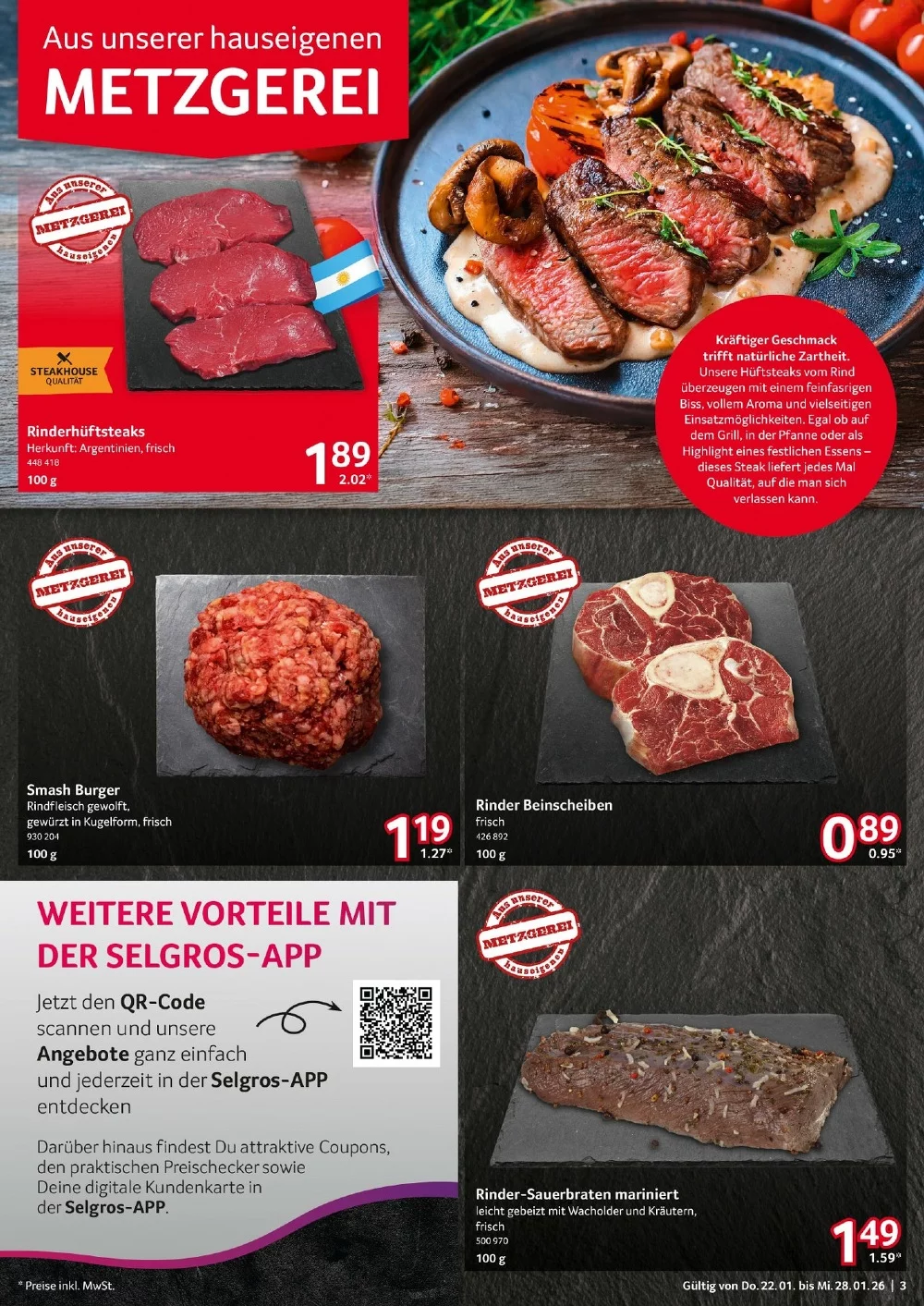 selgros food prospekt januar 22 28 3