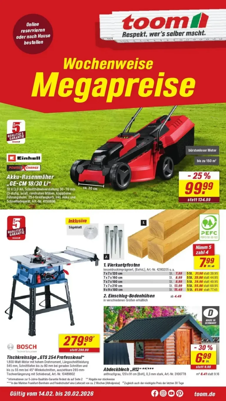 toom baumarkt prospekt kw-8