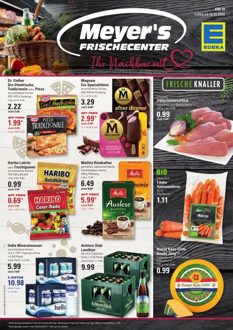 edeka meyers prospekt kw-10