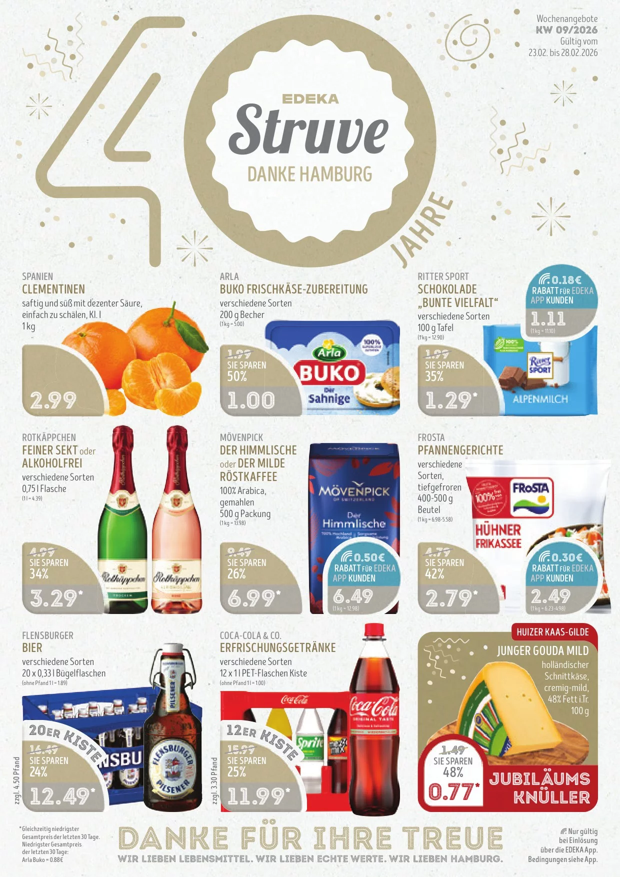 Edeka Struve Prospekt 23.02.2026 bis 28.02.2026 1 edeka struve prospekt kw-9
