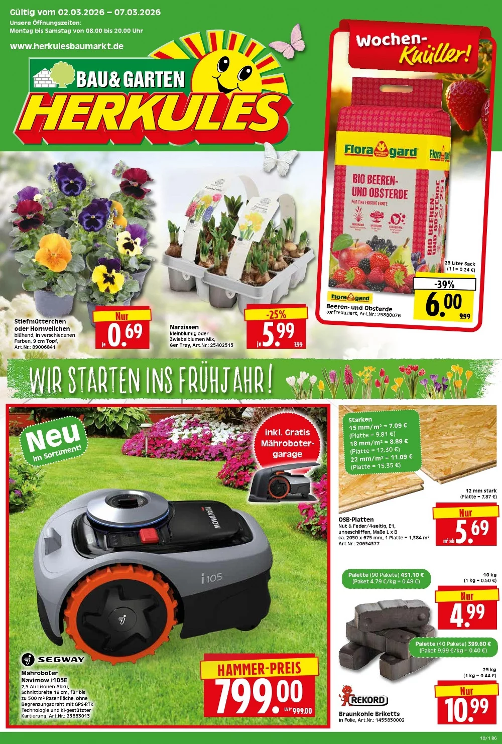 herkules baumarkt prospekt kw-10
