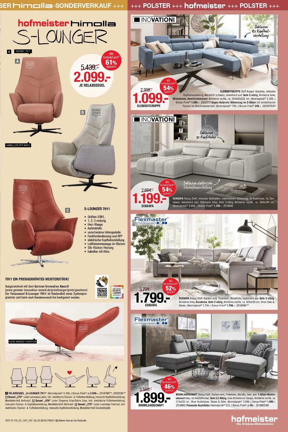 hofmeister prospekt februar 16 24 7