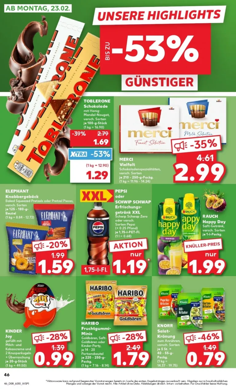 kaufland prospekt februar 19 25 46