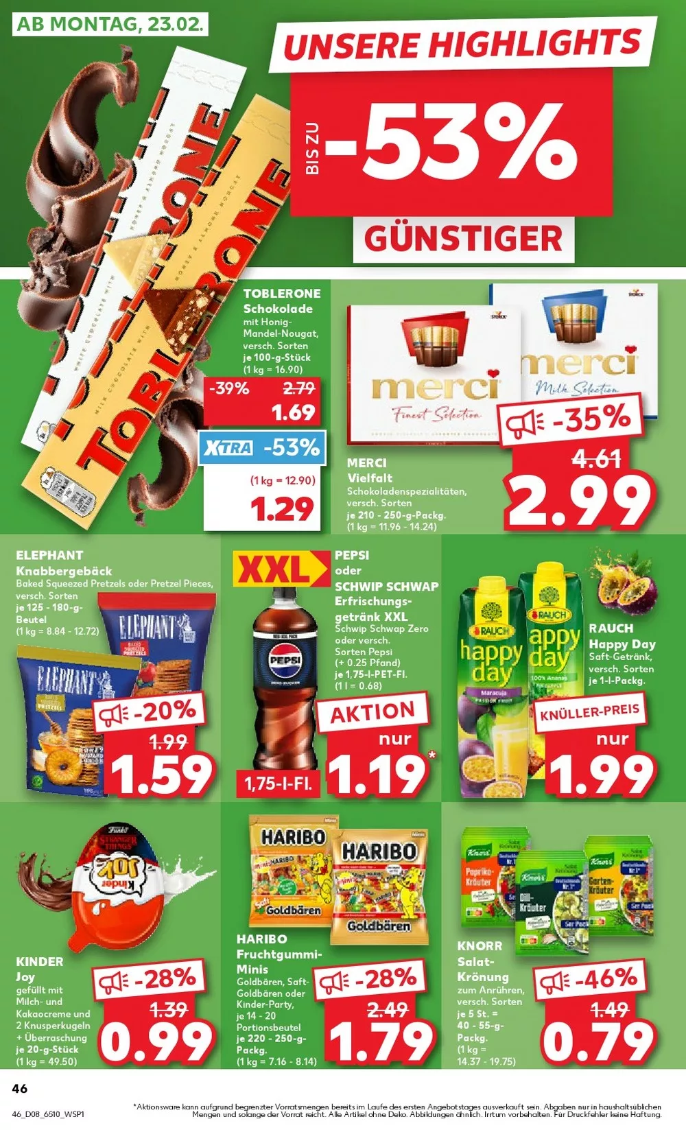kaufland prospekt februar 19 25 46