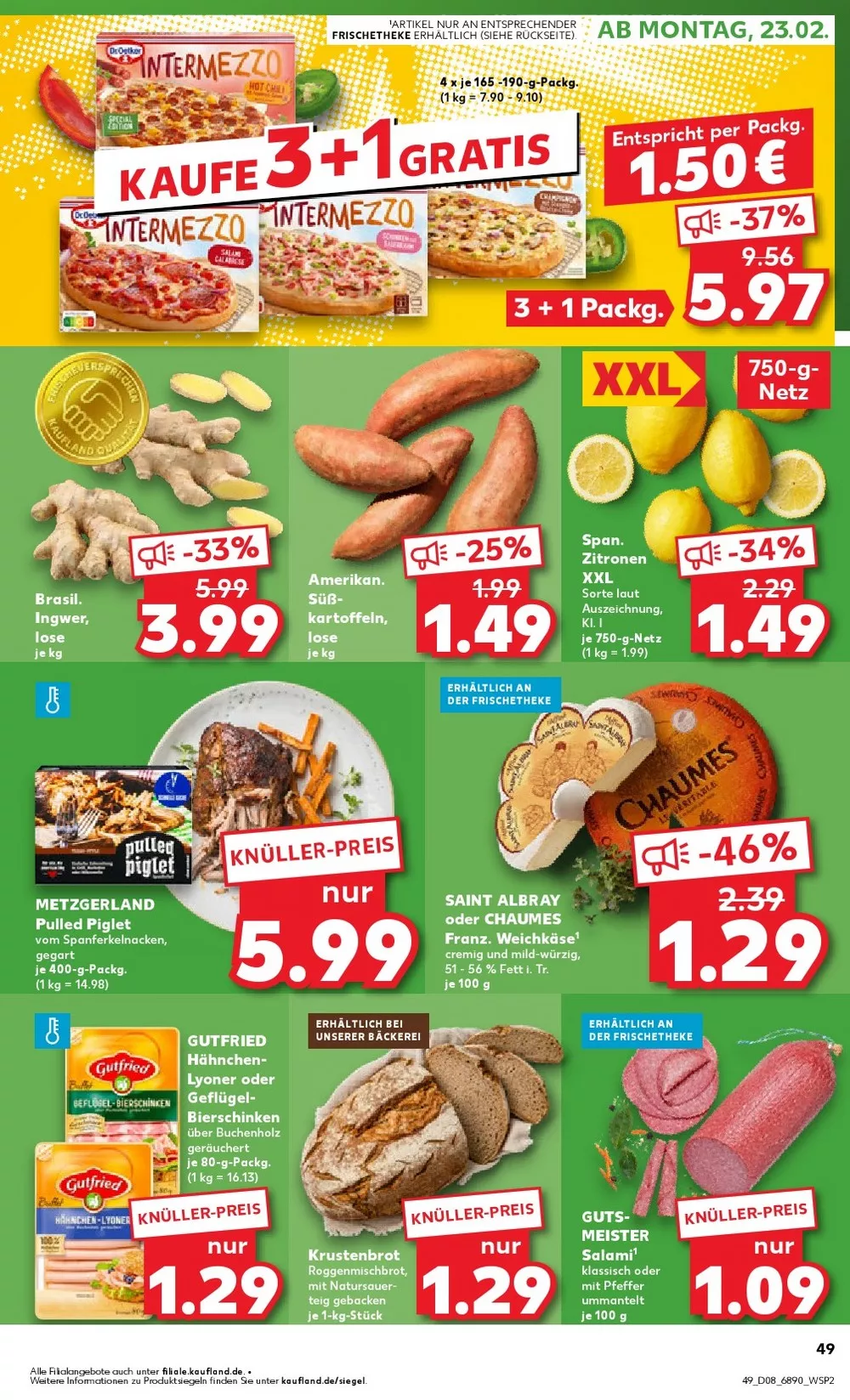 kaufland prospekt februar 19 25 49