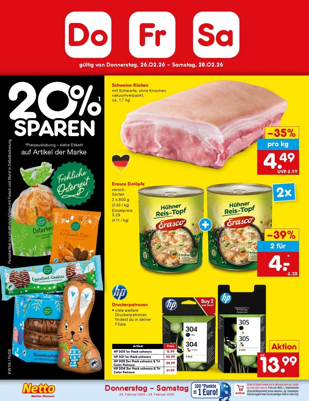 netto marken prospekt februar 2 28 36