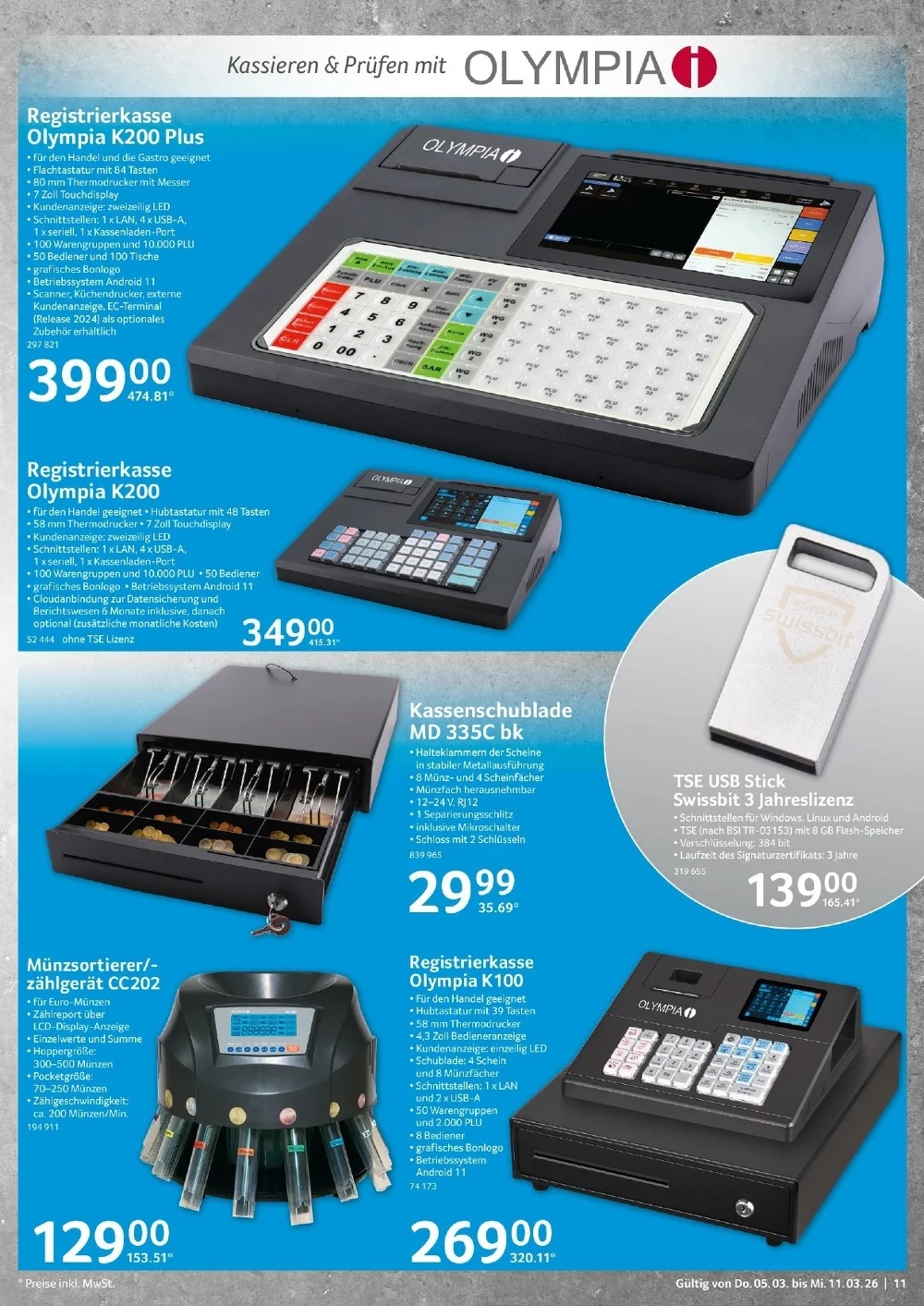 selgros nonfood prospekt maerz 5 11 11