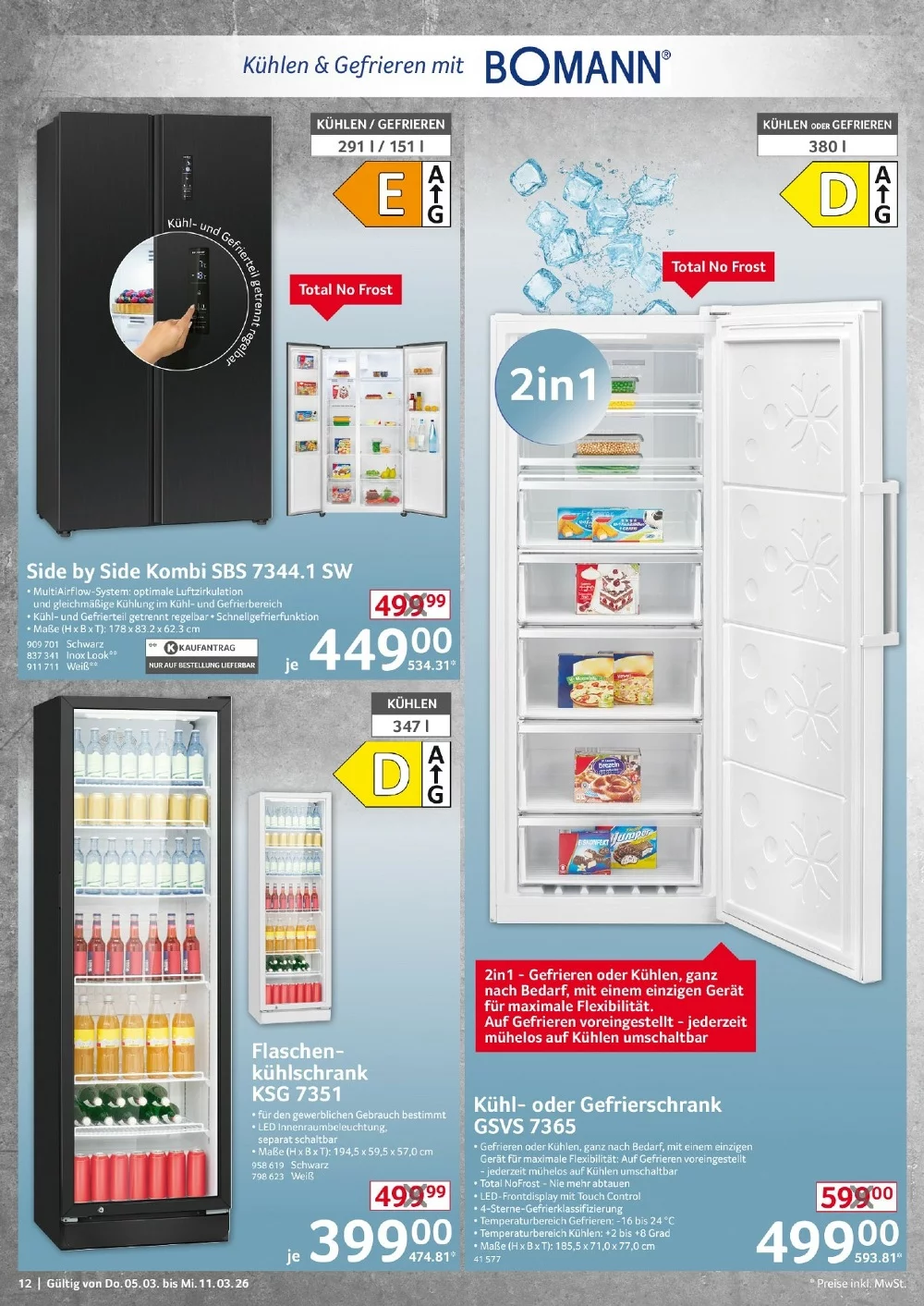 selgros nonfood prospekt maerz 5 11 12