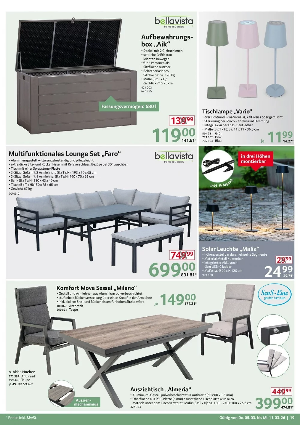 selgros nonfood prospekt maerz 5 11 19