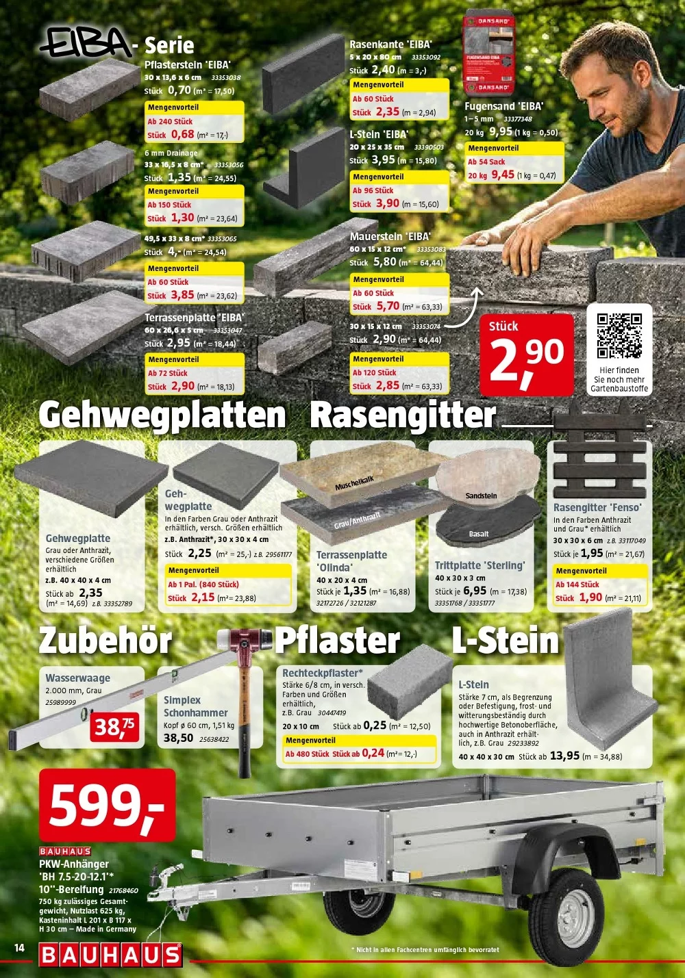 bauhaus prospekt juni 14