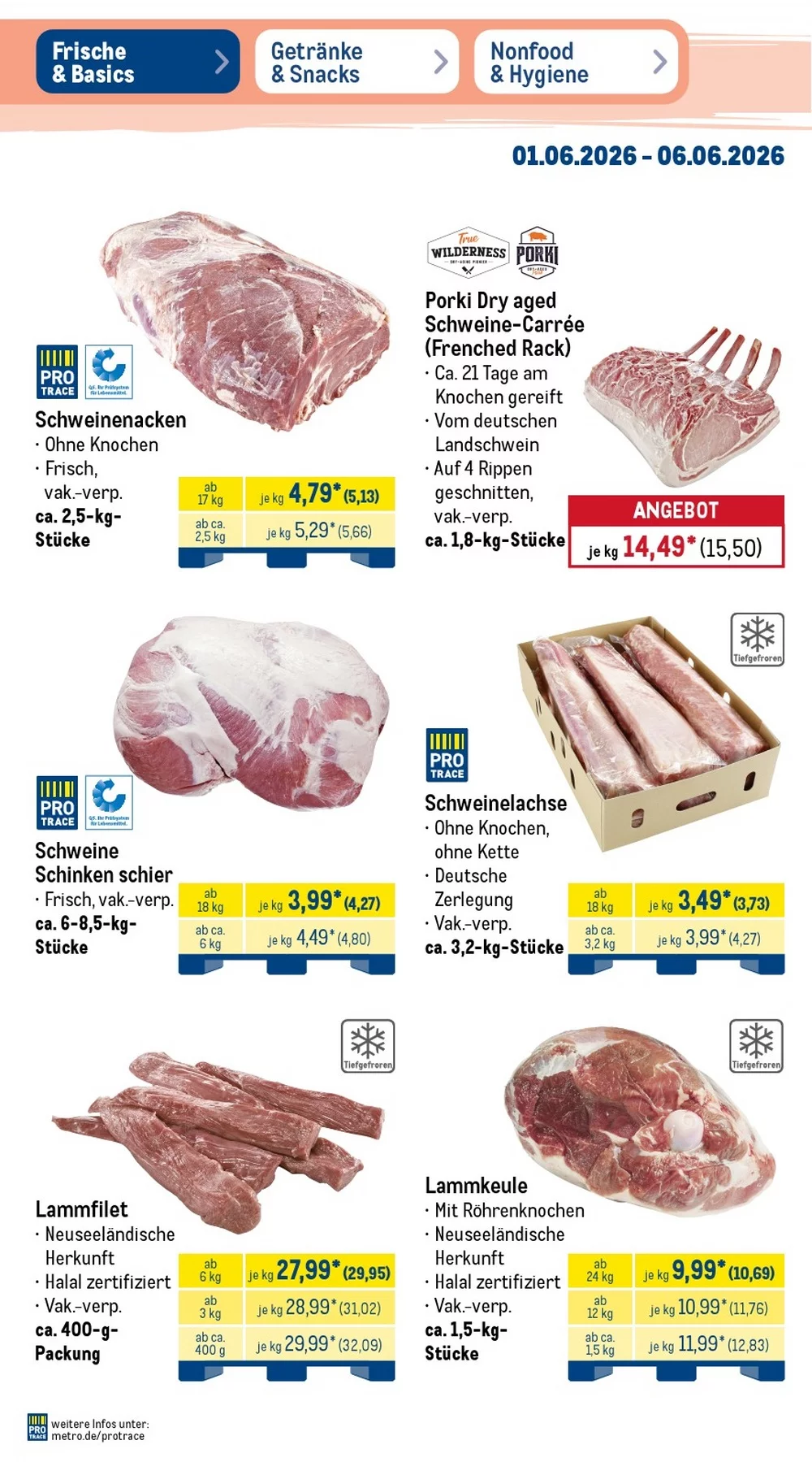 Metro Prospekt Food-Nonfood 01.06.2026 bis 06.06.2026 4 METRO prospekt juni 1 6 4