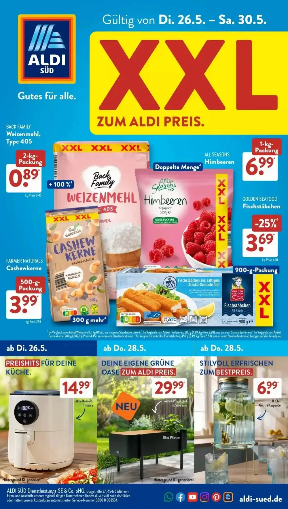Aldi Süd Prospekt 22.06.2026 bis 27.06.2026 1 aldi süd prospekt kw-22
