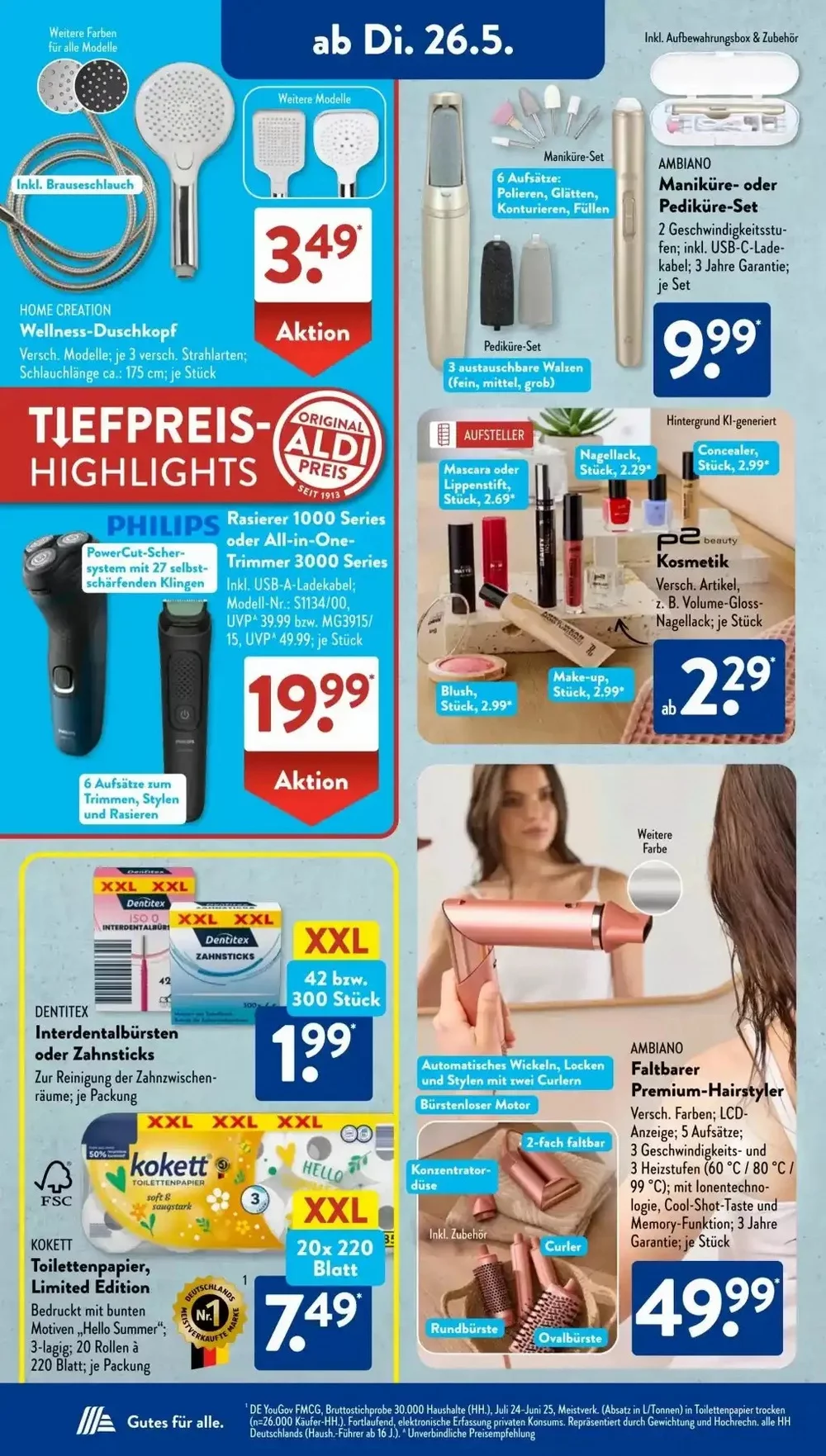 Aldi Süd Prospekt 22.06.2026 bis 27.06.2026 3 aldi sud prospekt mai 26 30 3