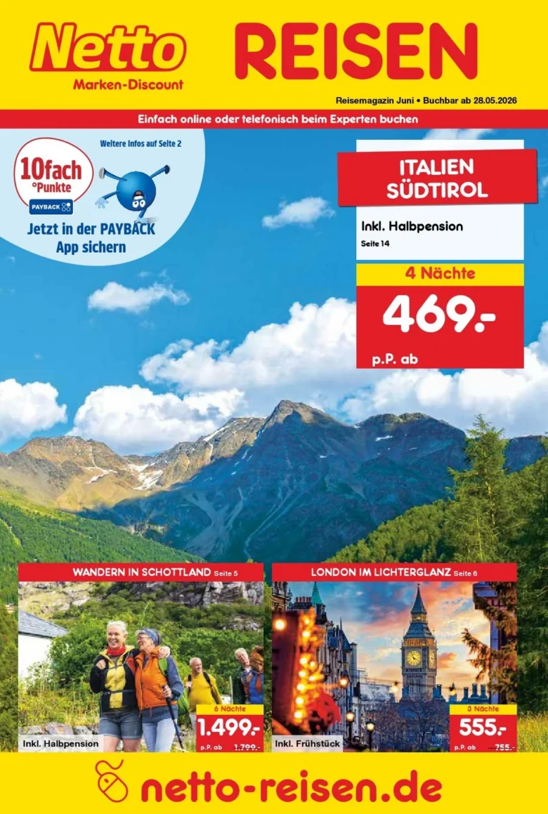 netto marken reise magazin juni