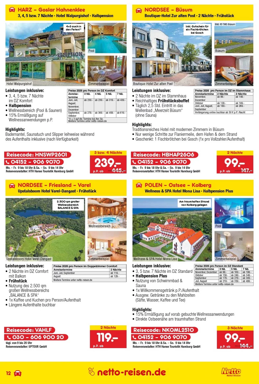 netto marken Reisemagazin 2026 06 12