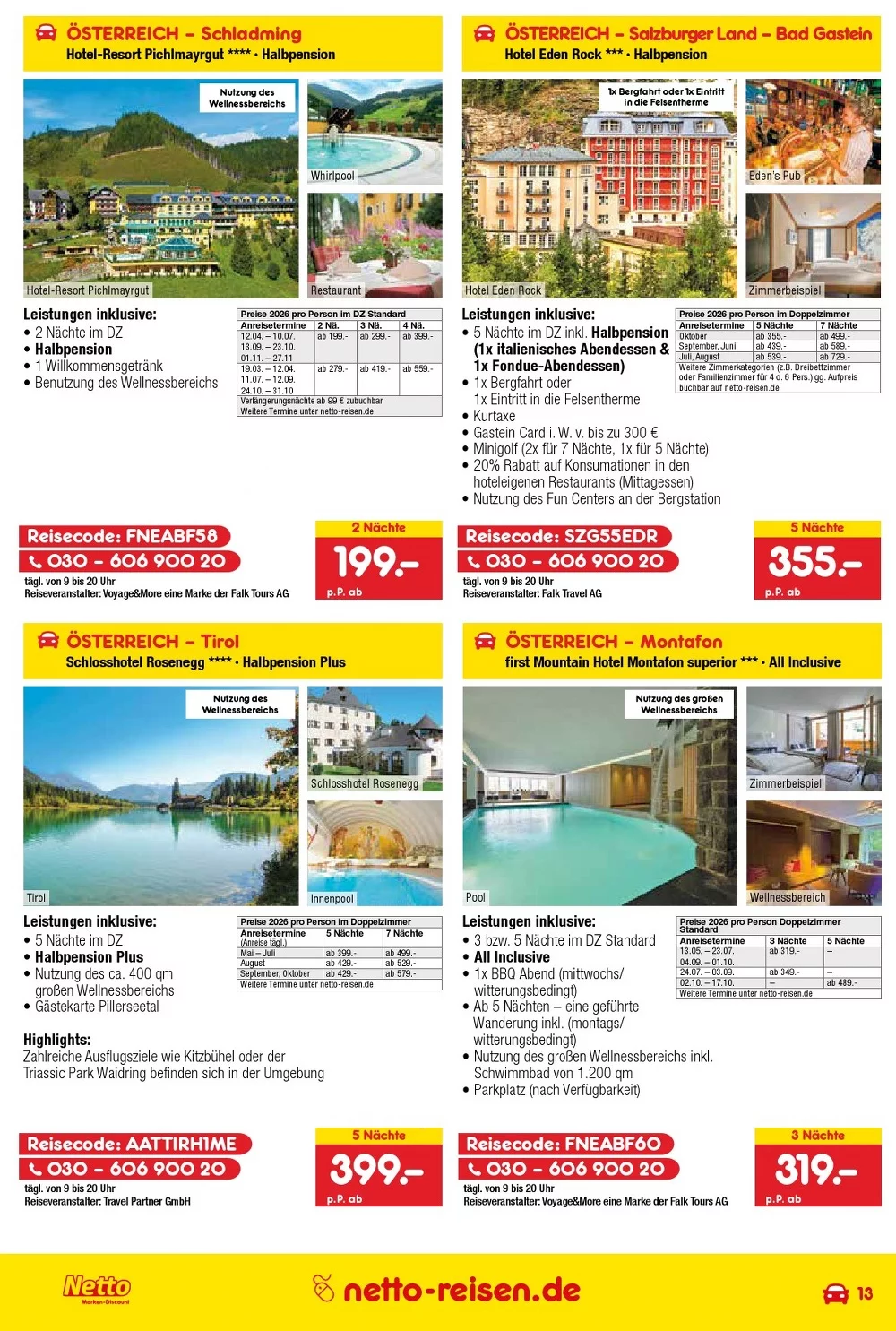netto marken Reisemagazin 2026 06 13