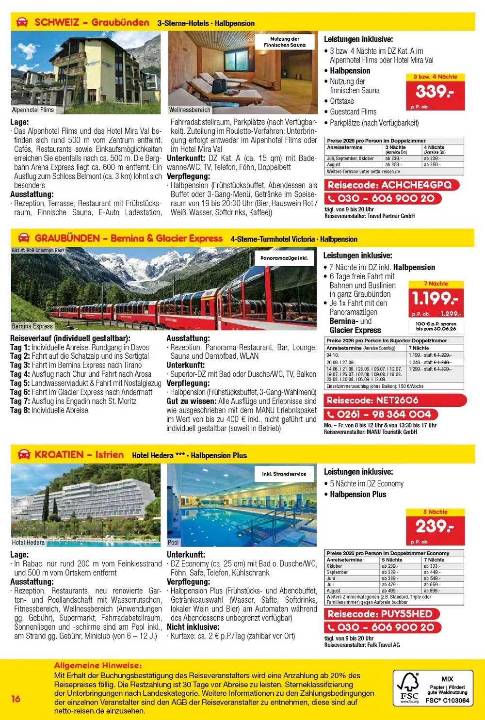 netto marken Reisemagazin 2026 06 16