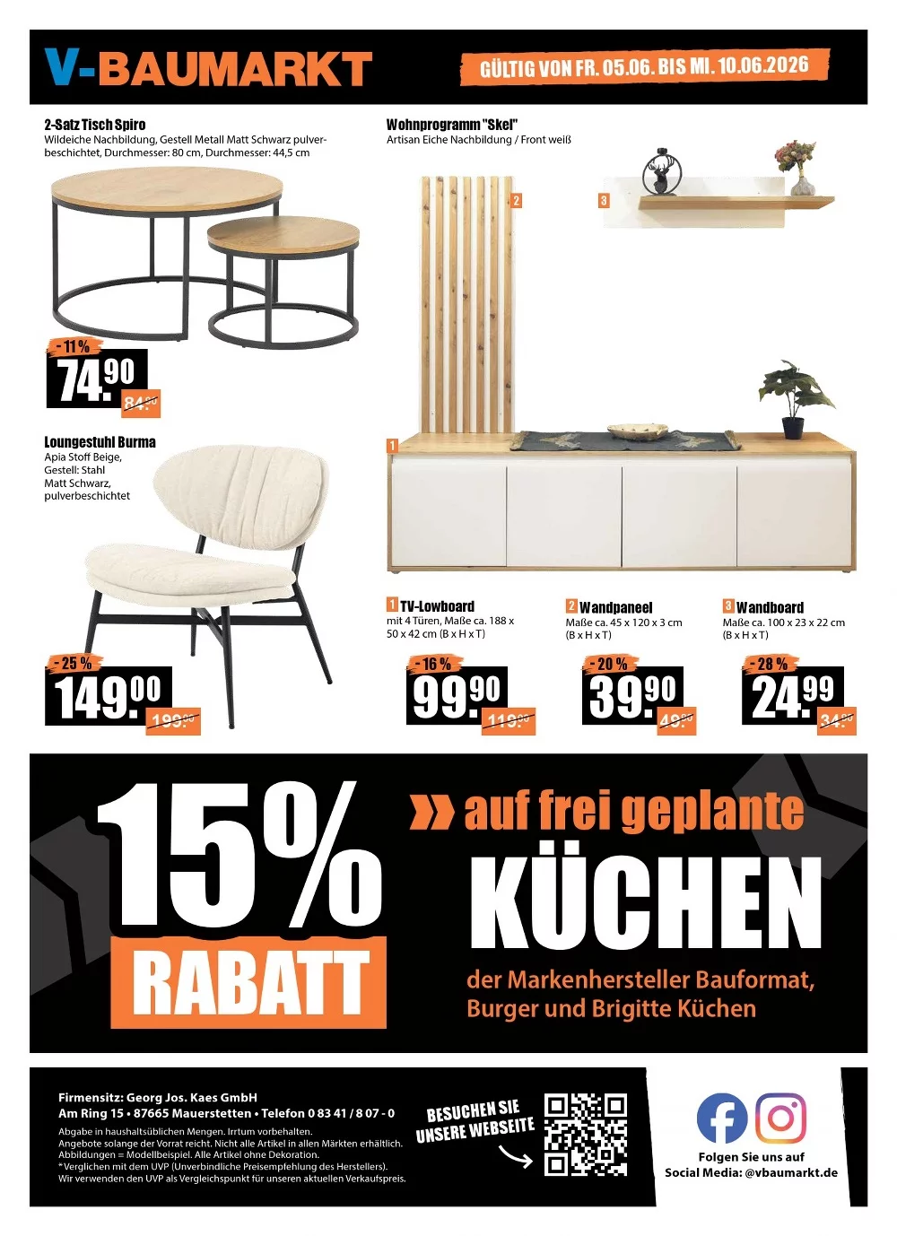 V Baumarkt prospekt juni 5 10 8