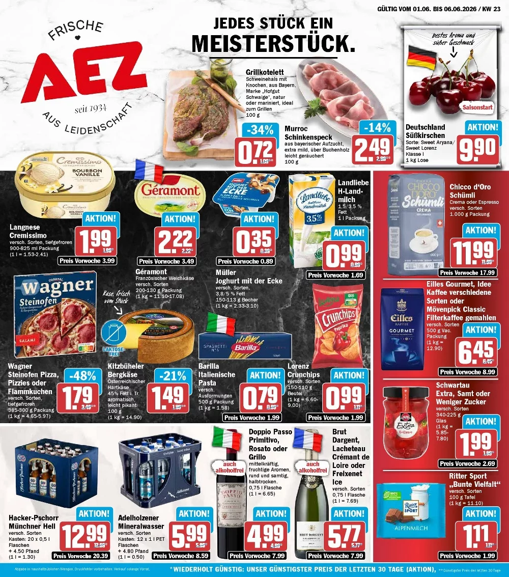 AEZ Prospekt 15.06.2026 bis 20.06.2026 1 aez prospekt kw-23
