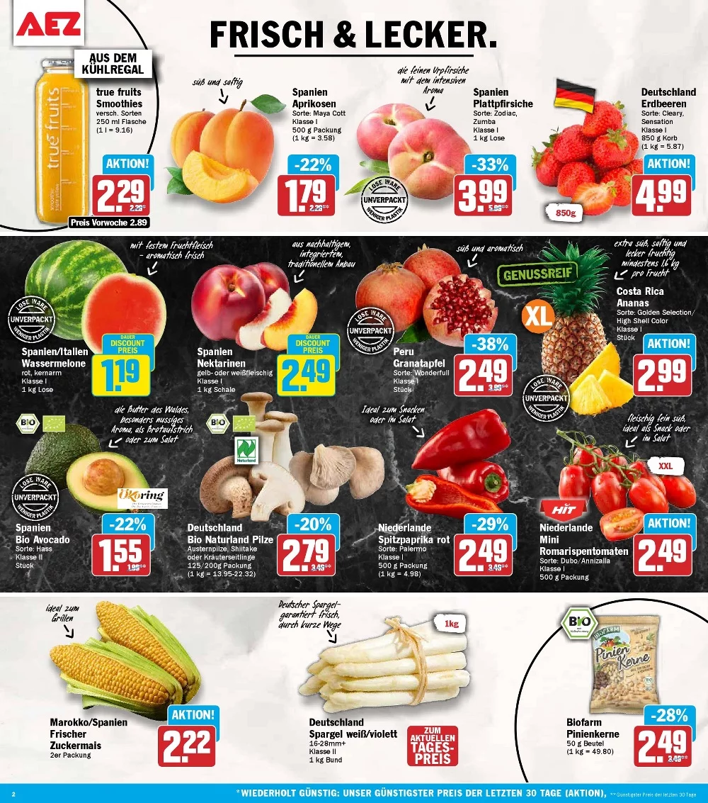 AEZ Prospekt 15.06.2026 bis 20.06.2026 2 aez prospekt juni 1 6 2