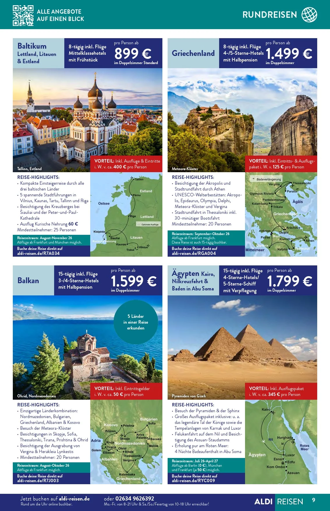 aldi nord reisen prospekt 9