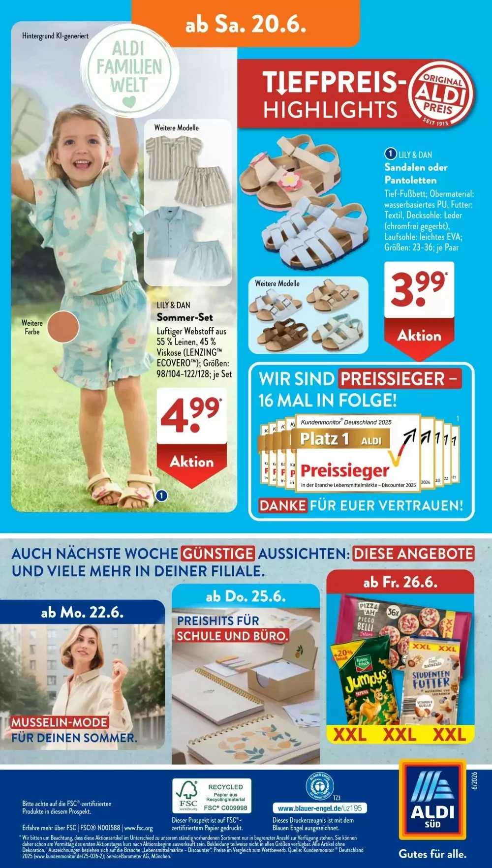 aldi sud prospekt juni 15 20 18
