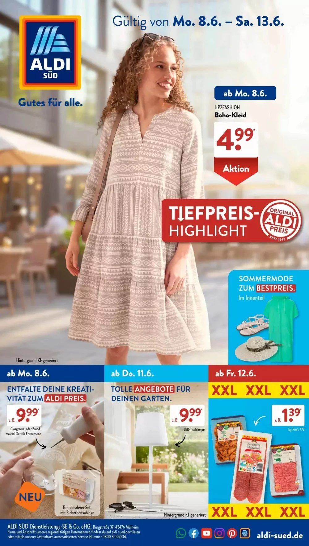 Aldi Süd Prospekt Neu 08.06.2026 bis 13.06.2026 1 aldi süd prospekt kw-24