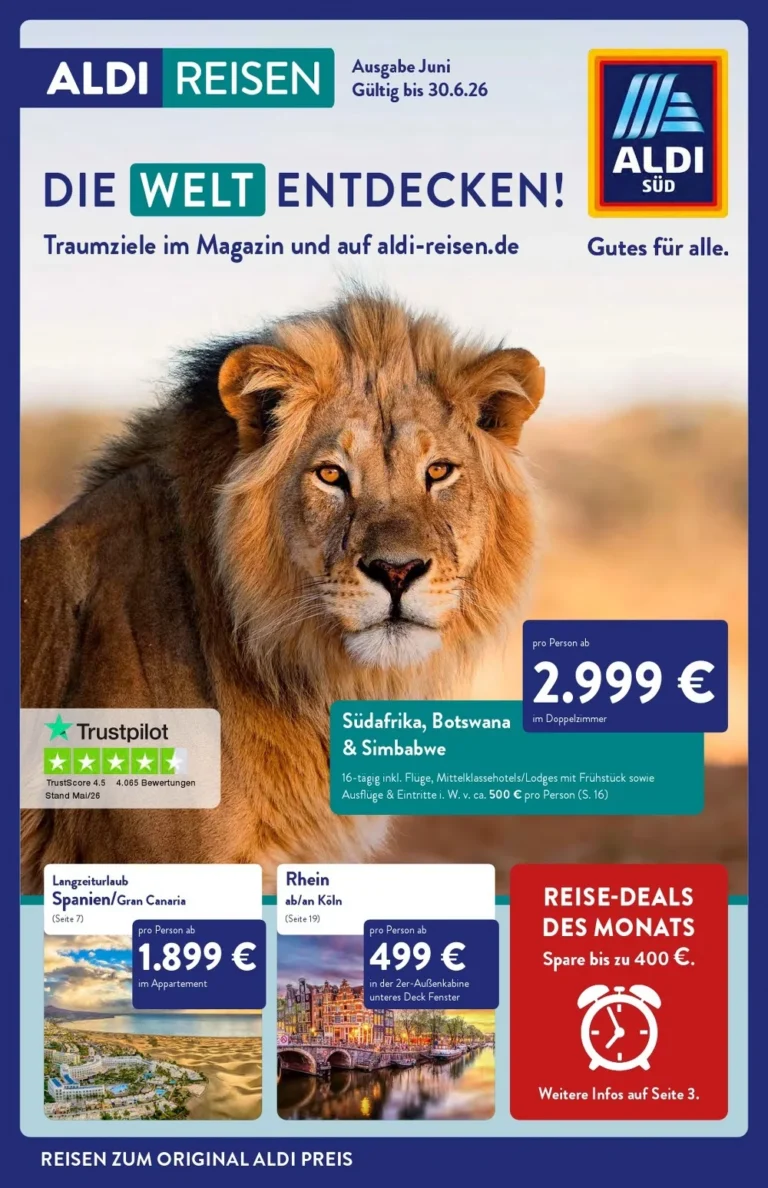 aldi süd reisen juni