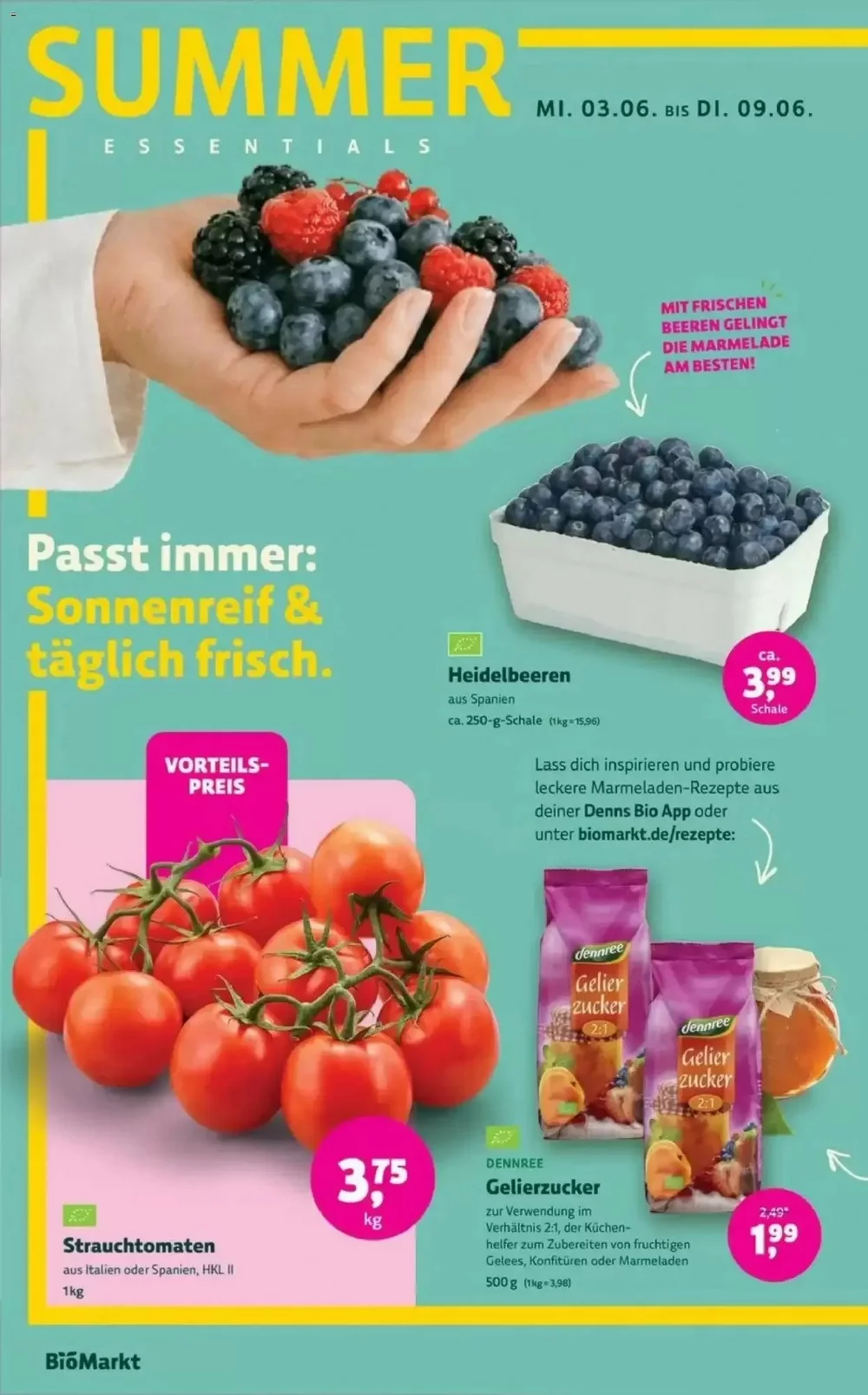 denns bio markt prospekt juni 3 16 6