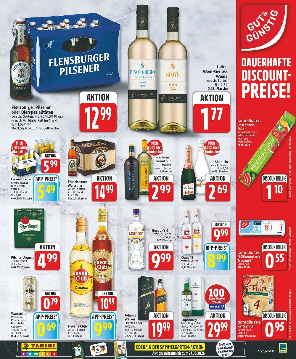 edeka prospekt juni 1 6 13 1