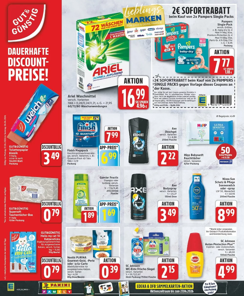 edeka prospekt juni 1 6 14 1