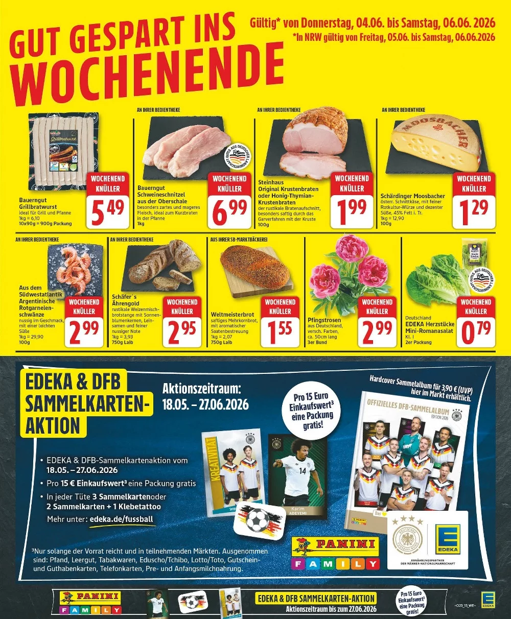 edeka prospekt juni 1 6 15 1