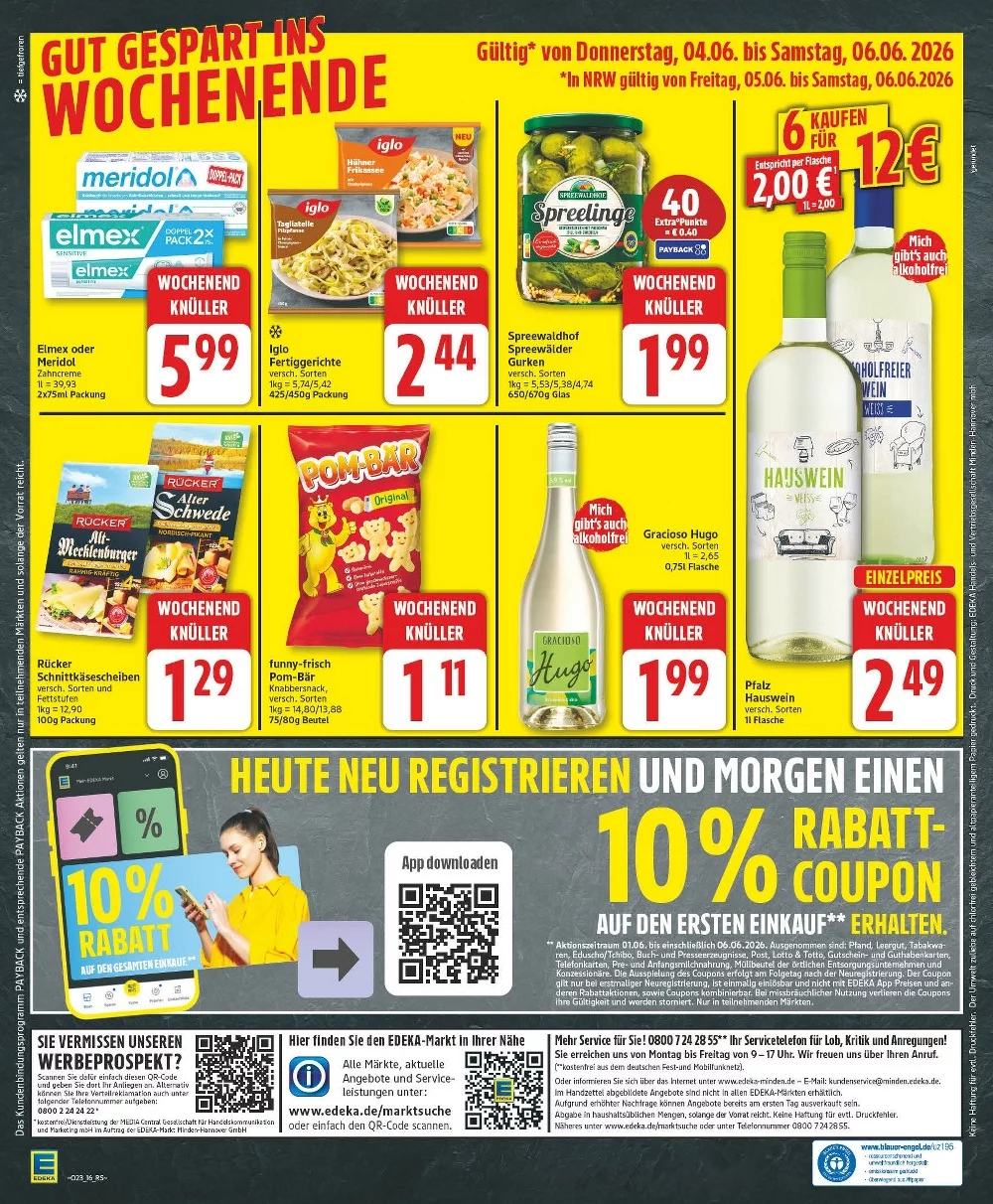 edeka prospekt juni 1 6 16 1