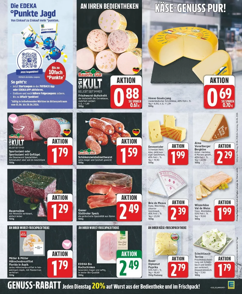 edeka prospekt juni 1 6 5 1