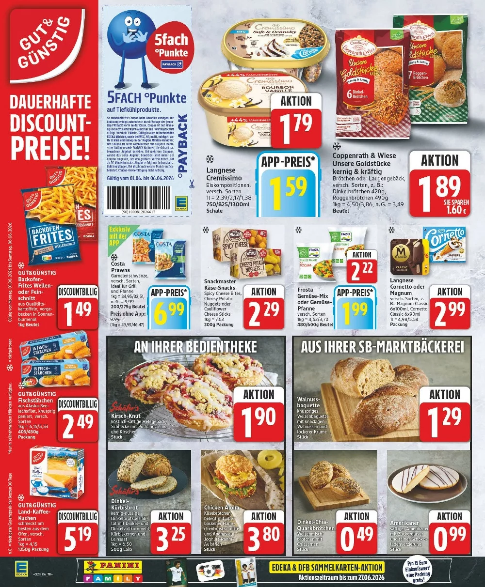 edeka prospekt juni 1 6 6 1