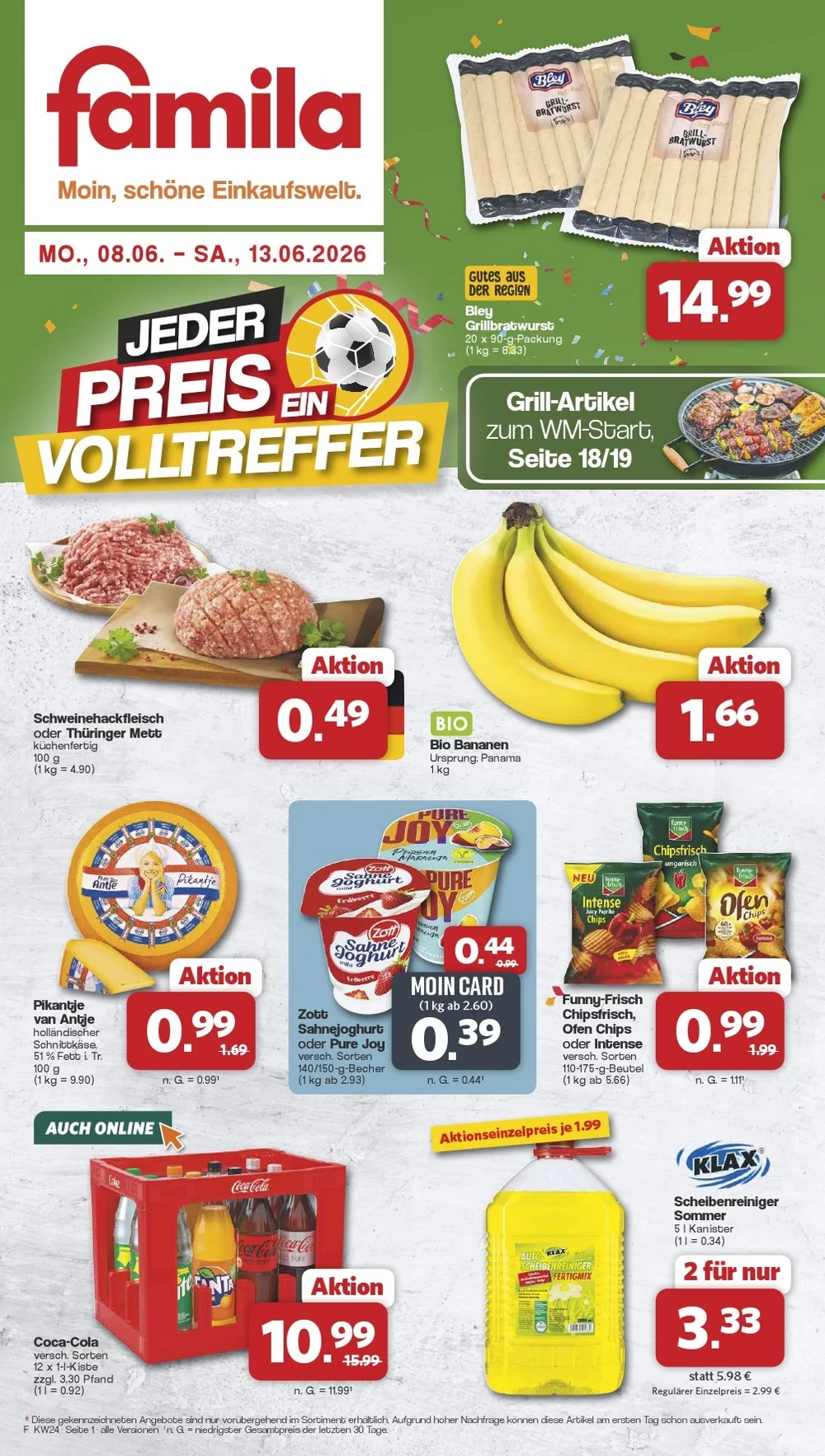 Famila Prospekt 08.06.2026 bis 13.06.2026 1 famila prospekt kw-24
