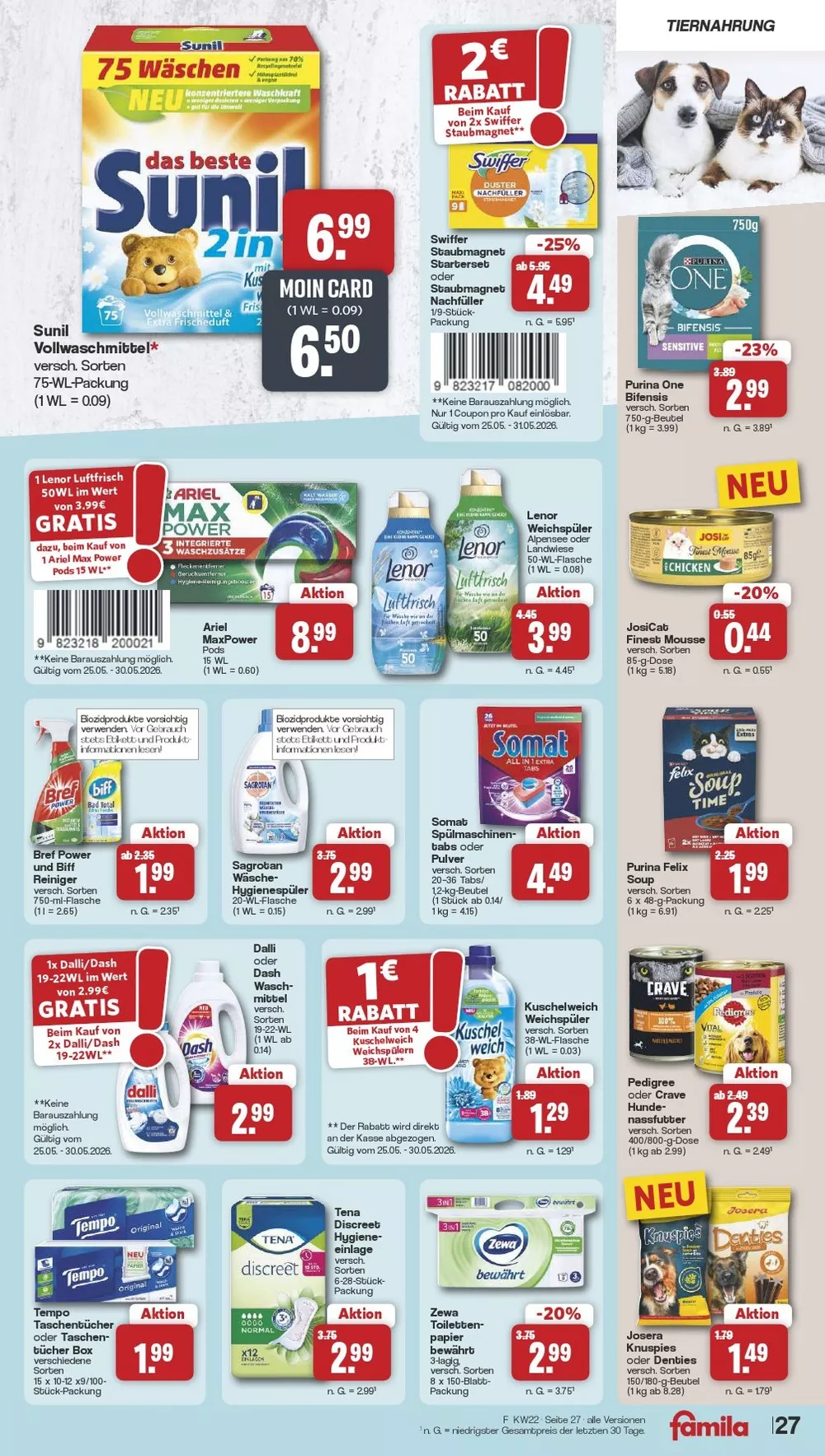famila prospekt mai 26 30 27