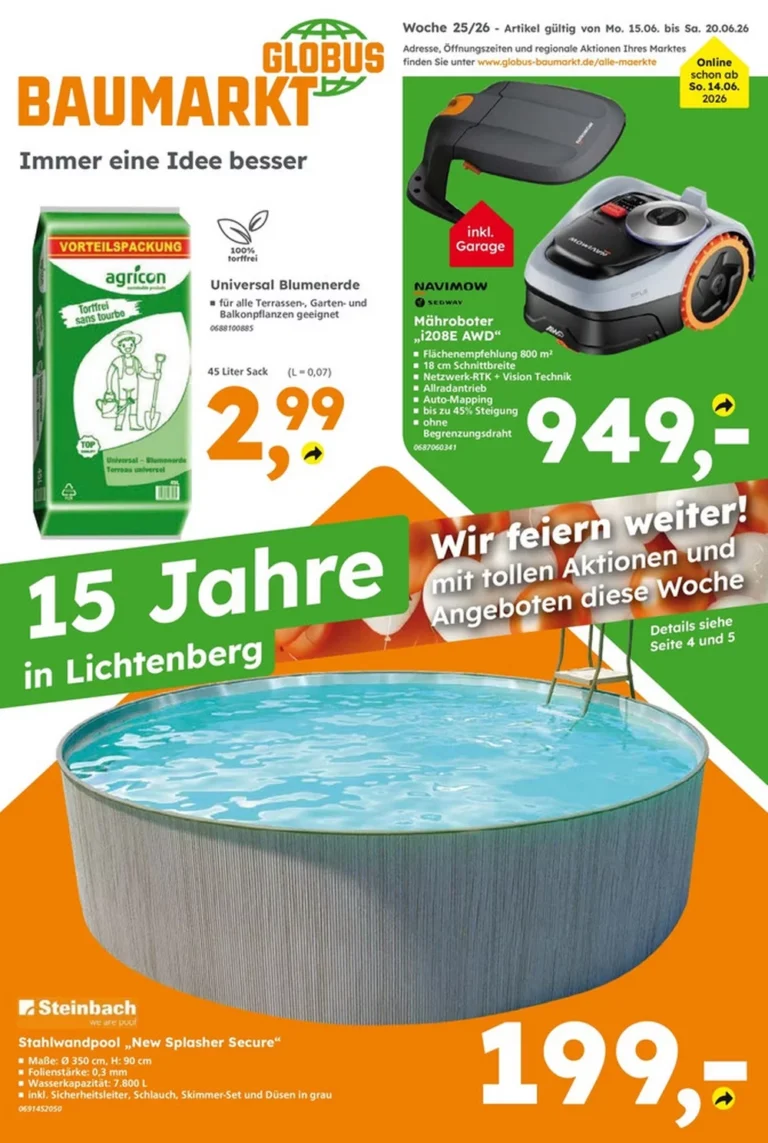 globus baumarkt prospekt kw-25