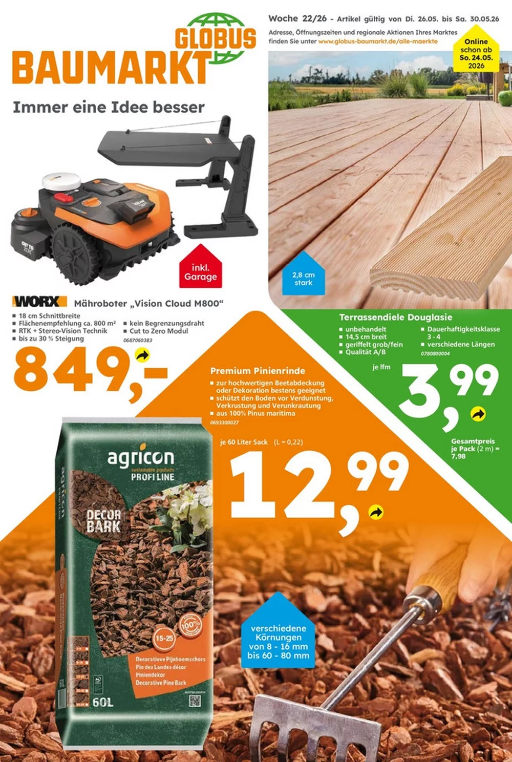 globus baumarkt prospekt kw-22
