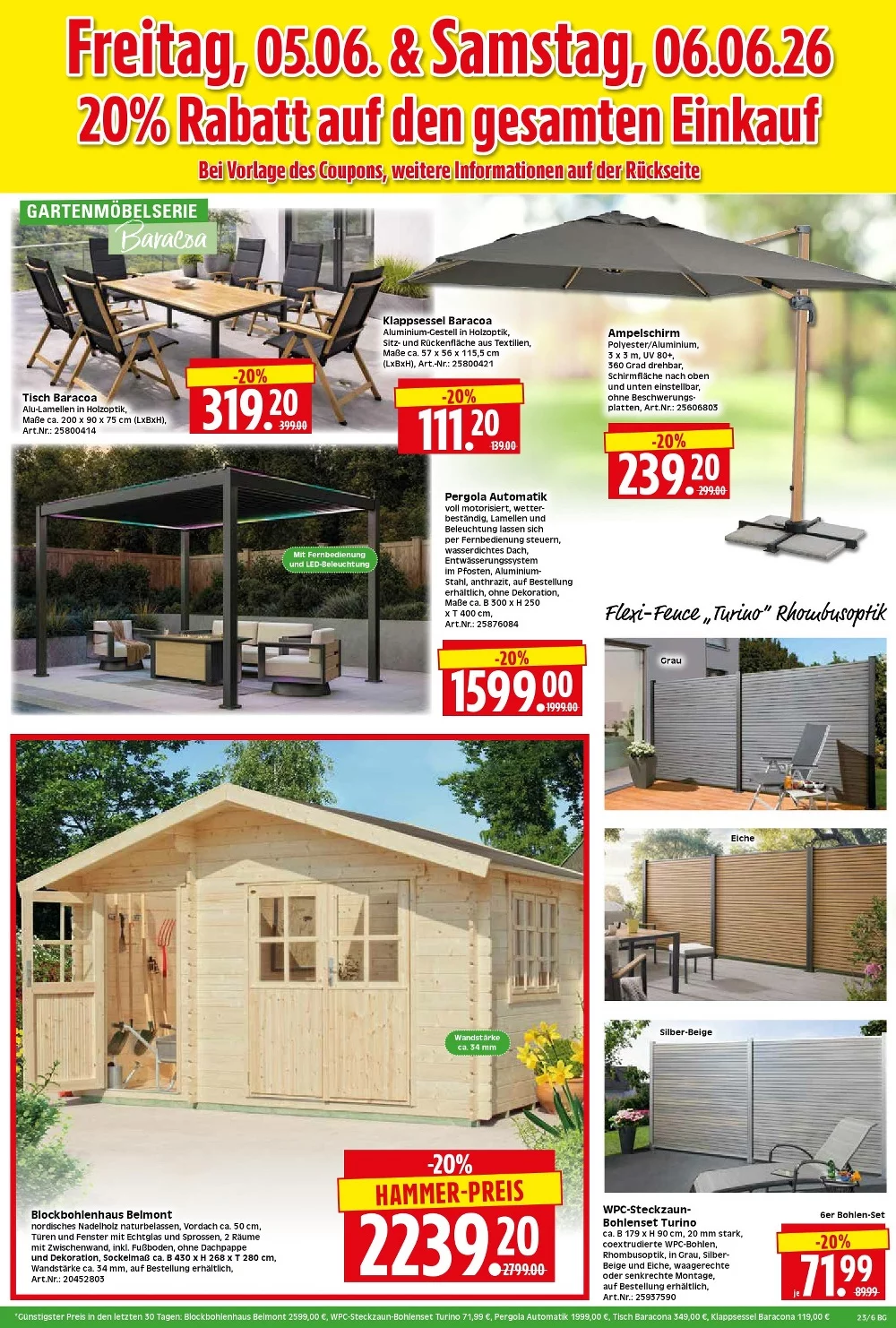 herkules baumarkt prospekt juni 1 6 6