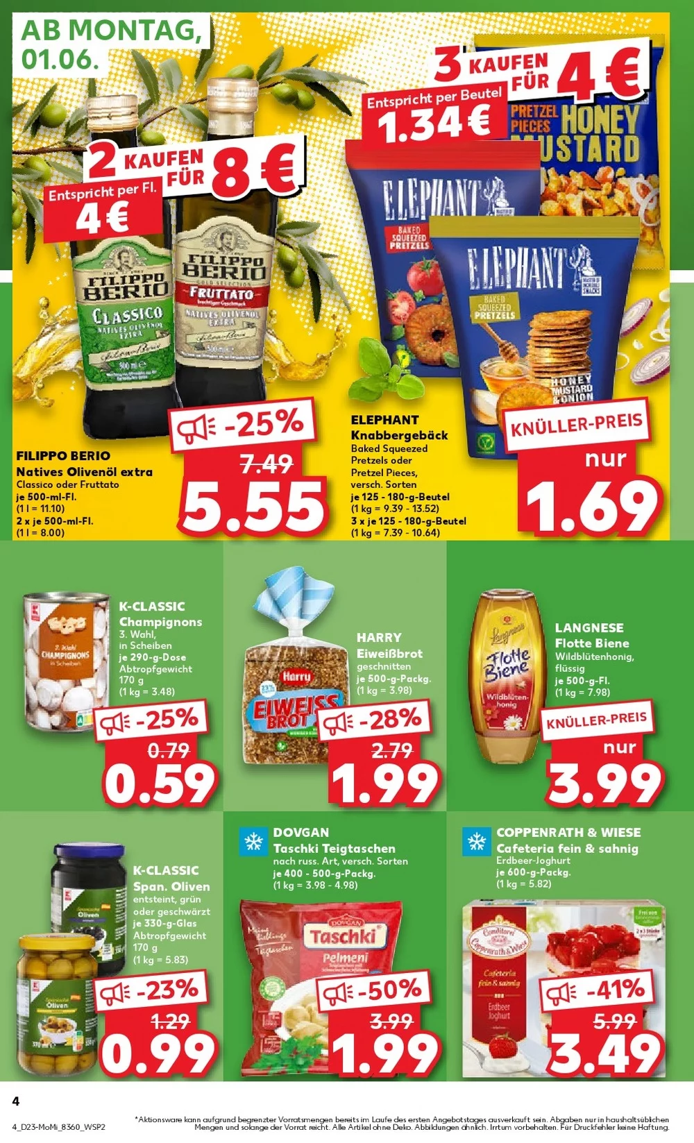 kaufland prospekt juni 1 3 4