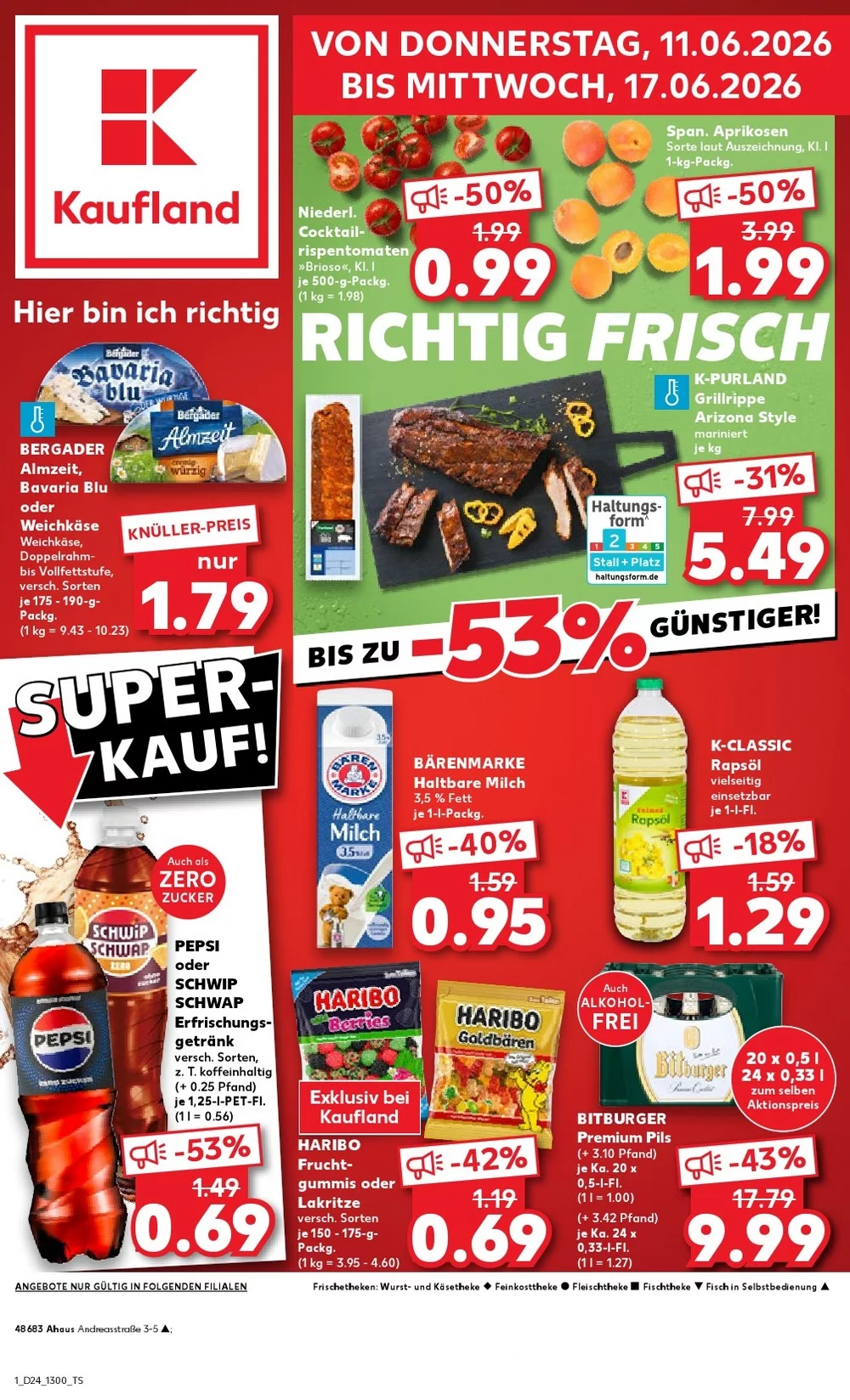 Kaufland Prospekt Neu 25.06.2026 bis 01.07.2026 1 kaufland prospekt kw-24