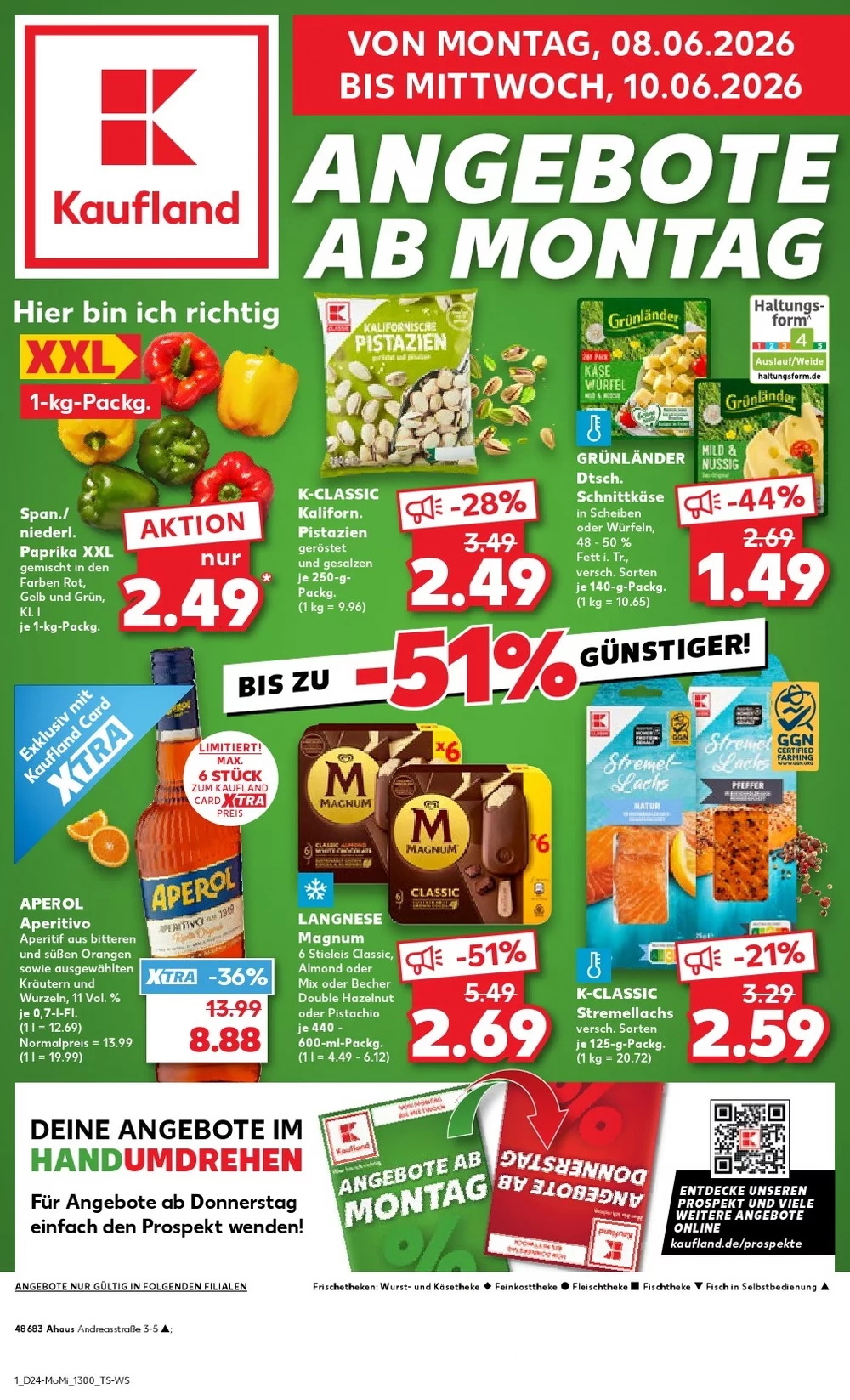 Kaufland Prospekt Wochenstart 08.06.2026 bis 13.06.2026 1 kaufland prospekt kw-24