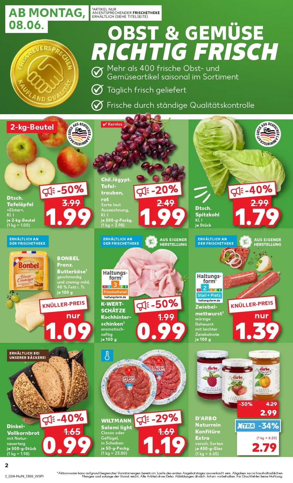 Kaufland Prospekt Wochenstart 08.06.2026 bis 13.06.2026 2 kaufland prospekt juni 8 13 2