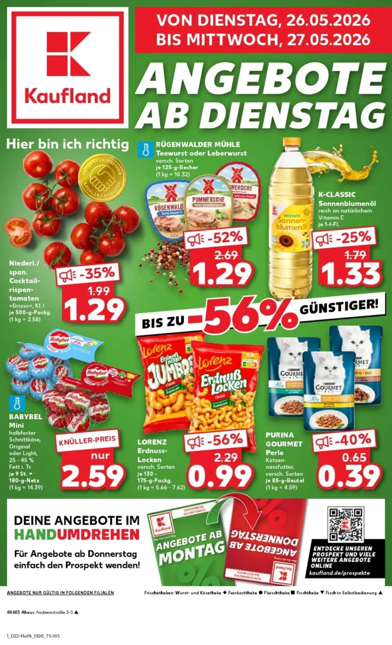 kaufland prospekt kw-22