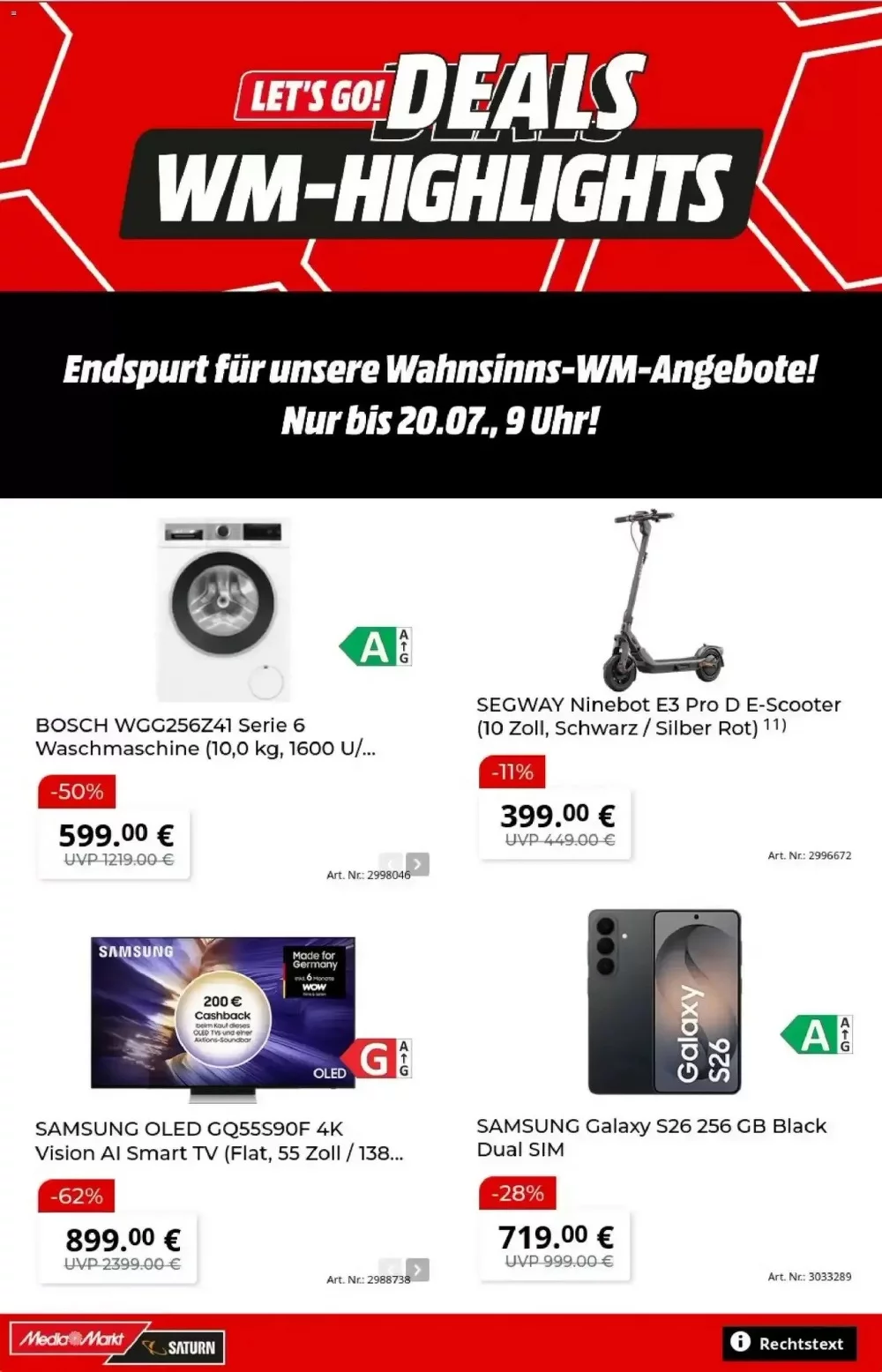 MediaMarkt Prospekt 22.07.2026 bis 28.07.2026 1 media markt prospekt kw-28-29