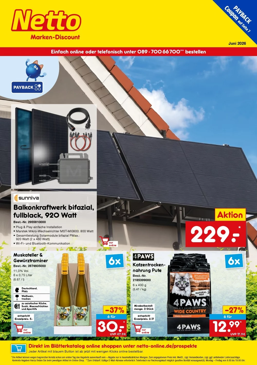 Netto Marken-Discount Online Bestellmagazin Juni 2026 1 netto marken bestelmagazin juni